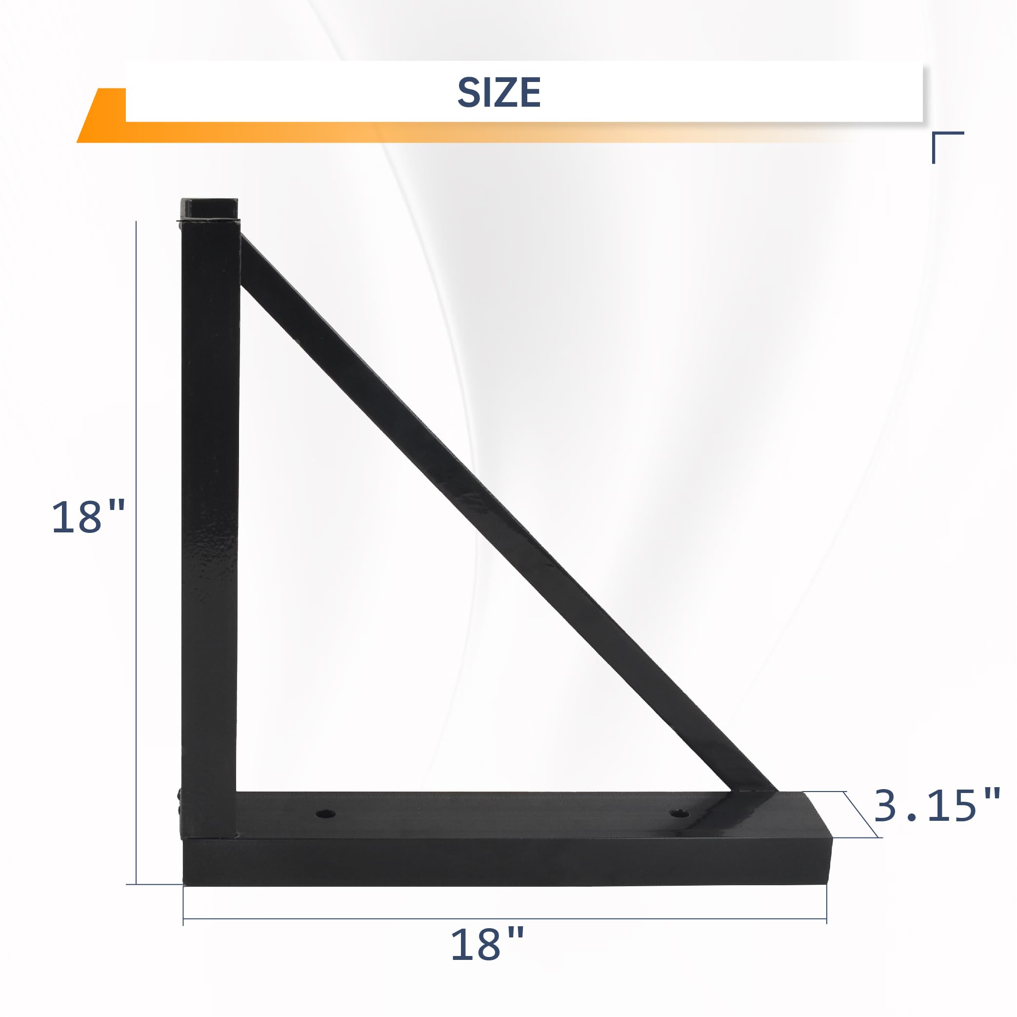 GESEXI channel-weld brackets ensure a secure, long-lasting toolbox mounting.
