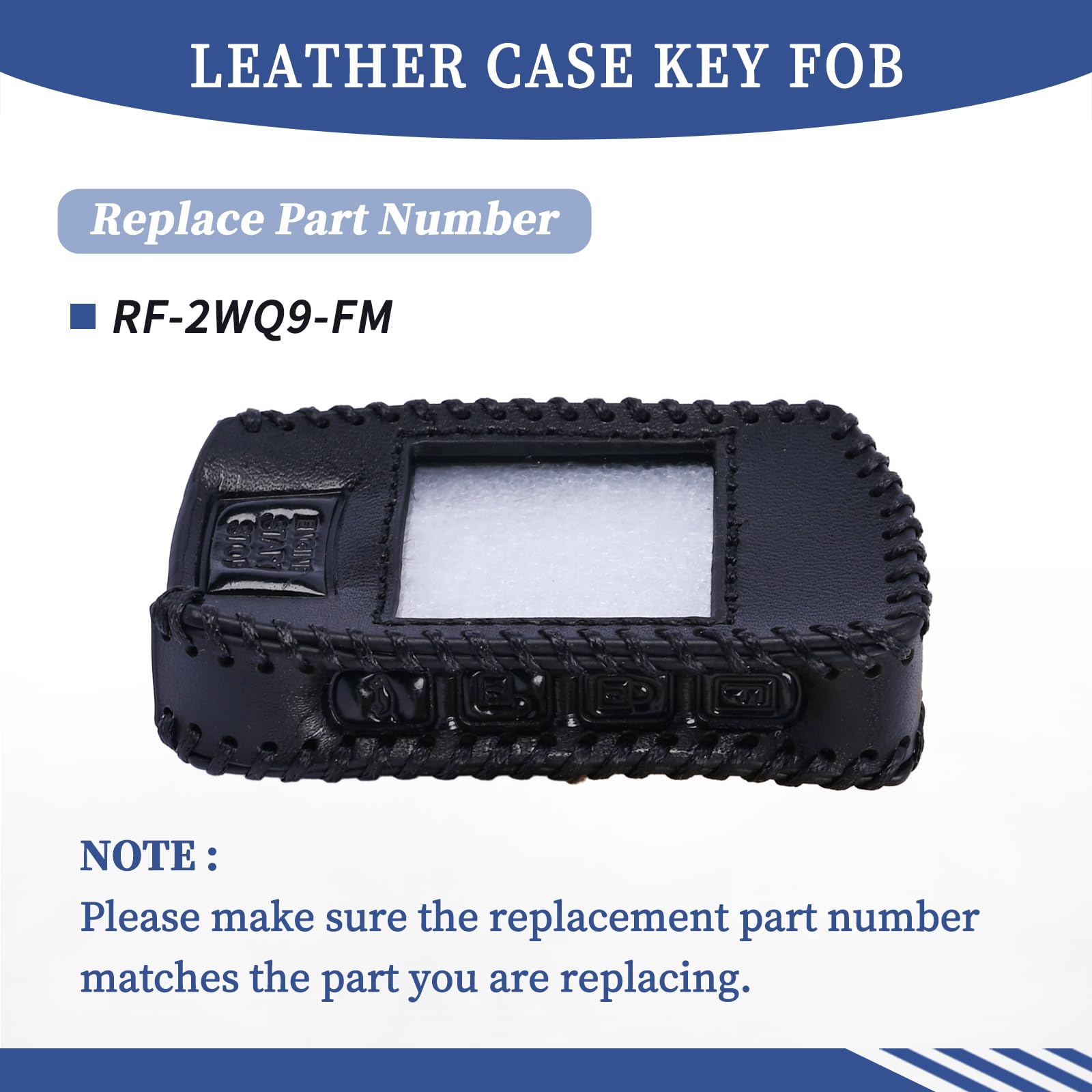 Slim, precise fit for the Compustar Prime Q9 remote after installation