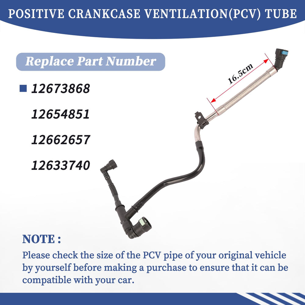 Getfarway PCV tube for Cadillac ATS visual promotes reliable fit.