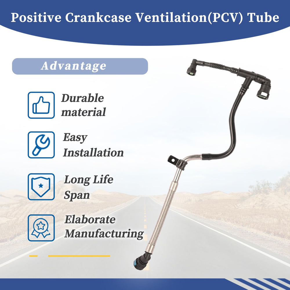 Getfarway PCV tube for Chevrolet Malibu assembly aids easy swap.