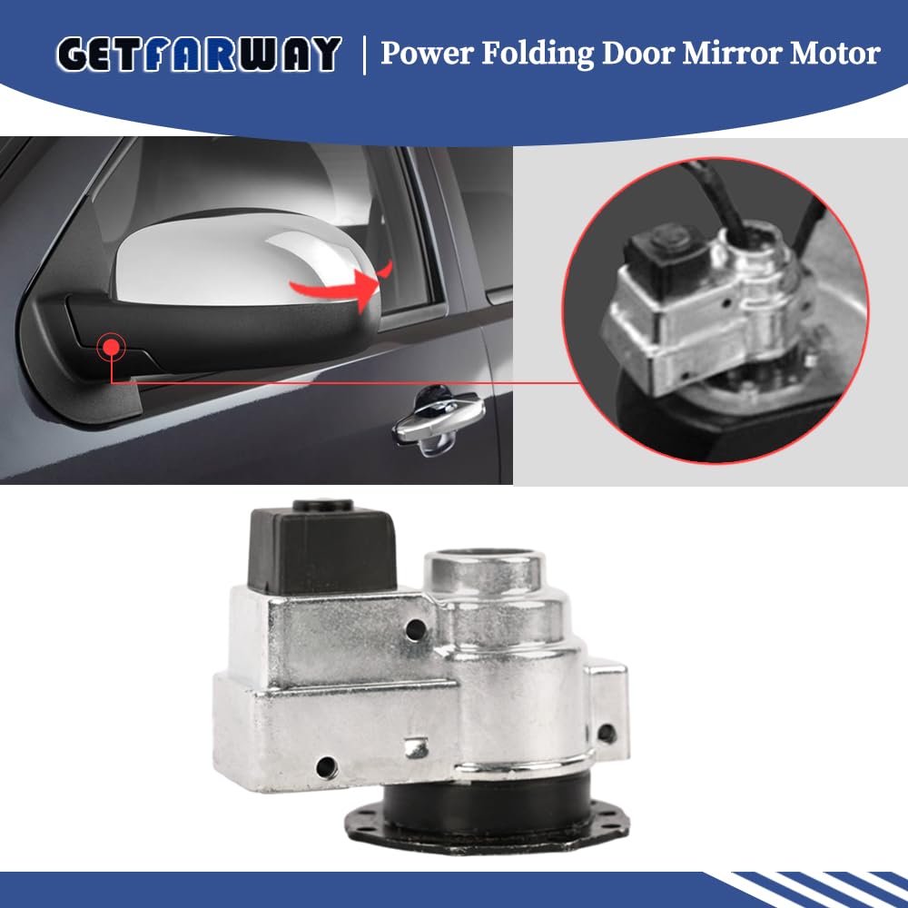 Getfarway Yukon folding mirror motor replacement, 2007–2013