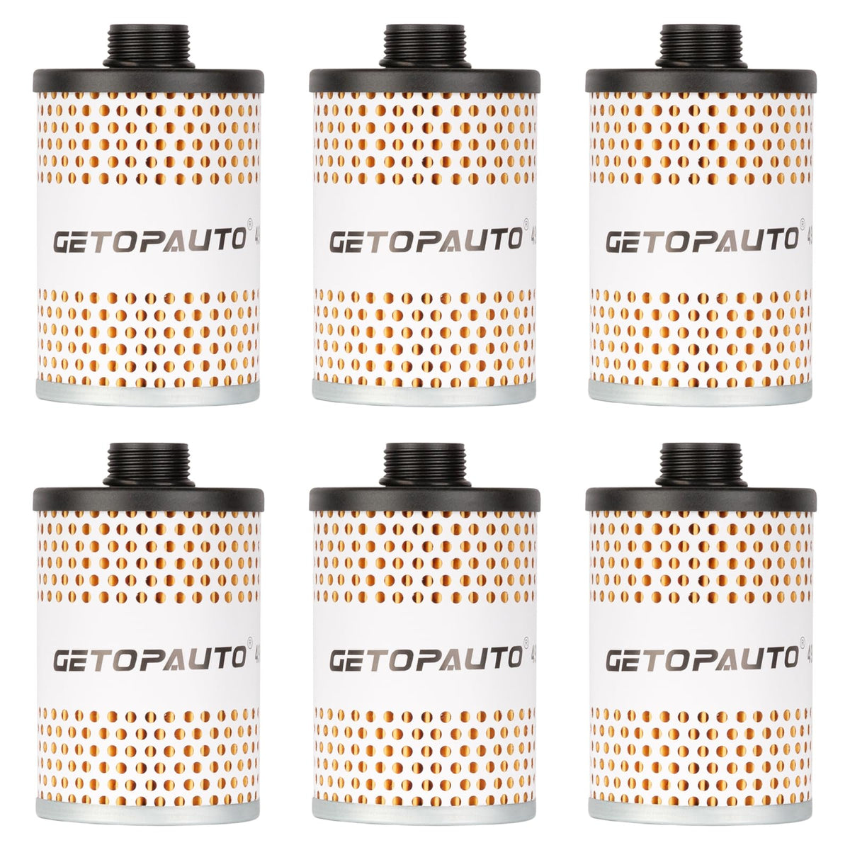GETOPAUTO 496-5 fuel filter element with protective sheet safeguards pressure.