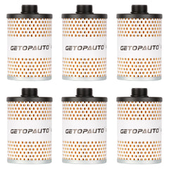 GETOPAUTO 496-5 fuel filter element with protective sheet safeguards pressure.