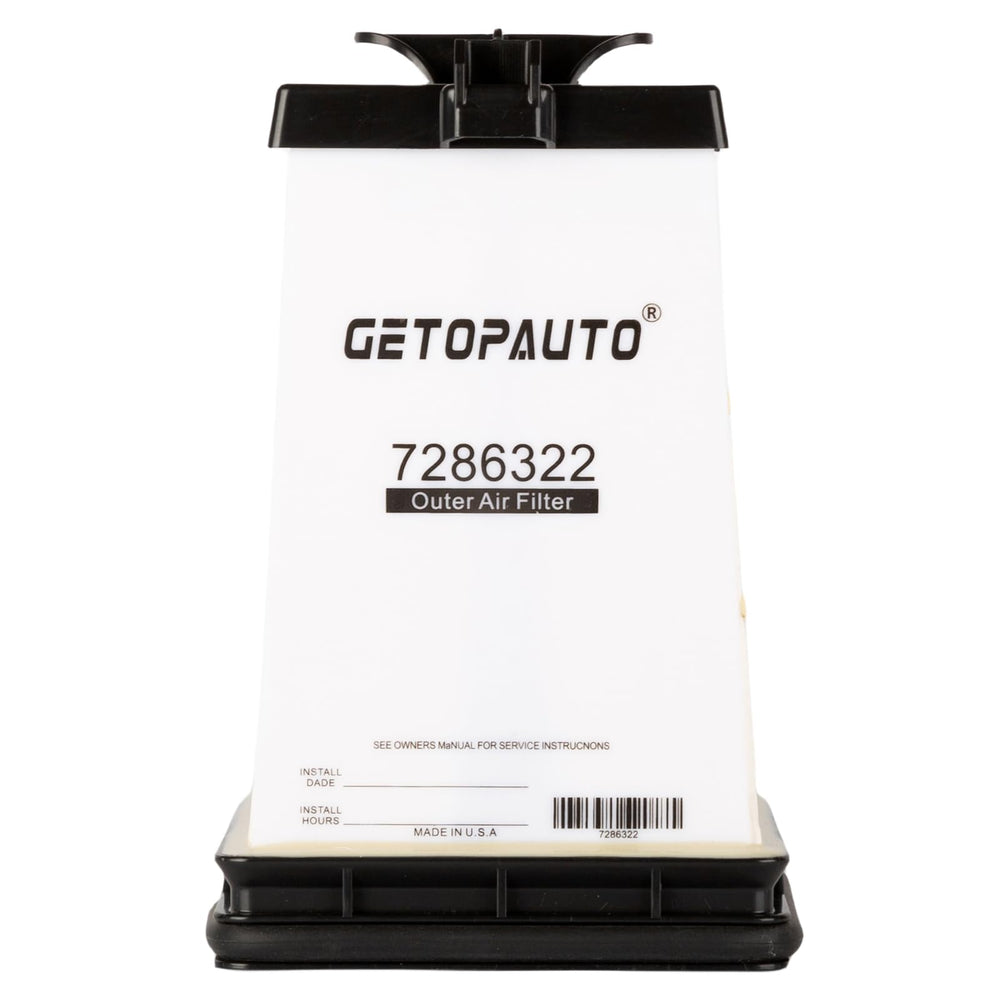 GETOPAUTO air filter kit close-up showing filtration media quality