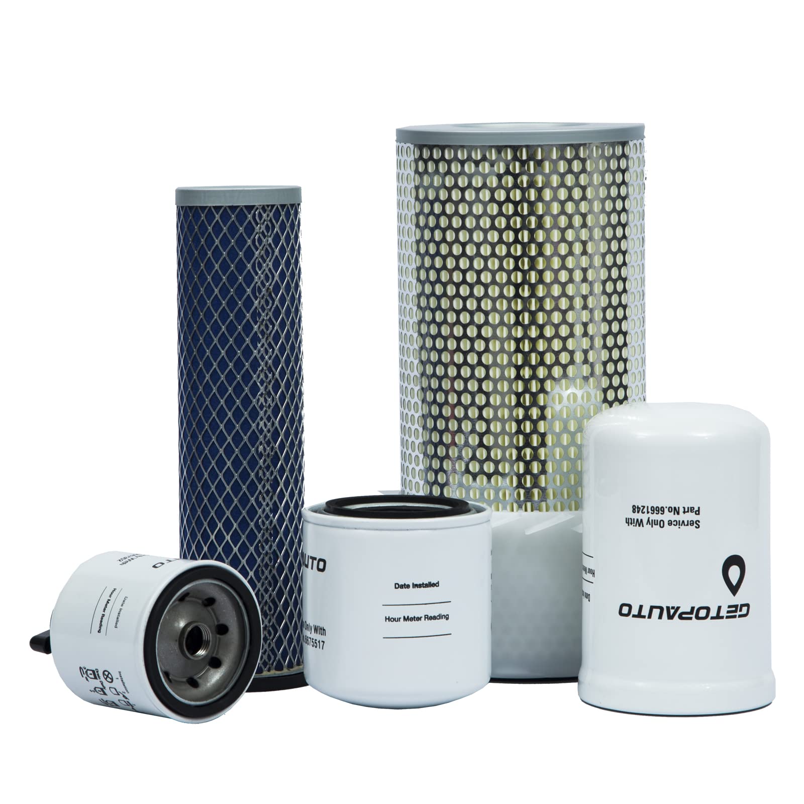 GETOPAUTO engine oil filter for Bobcat supports reliable lubrication