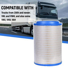GETOPAUTO P606720 truck air filter VNX fit helps protect engine from debris and damage.