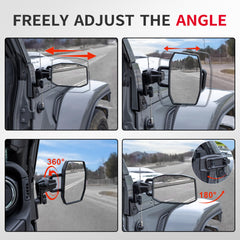 GEVINFA heavy-duty bracket rust-proof finish resists off-road elements.