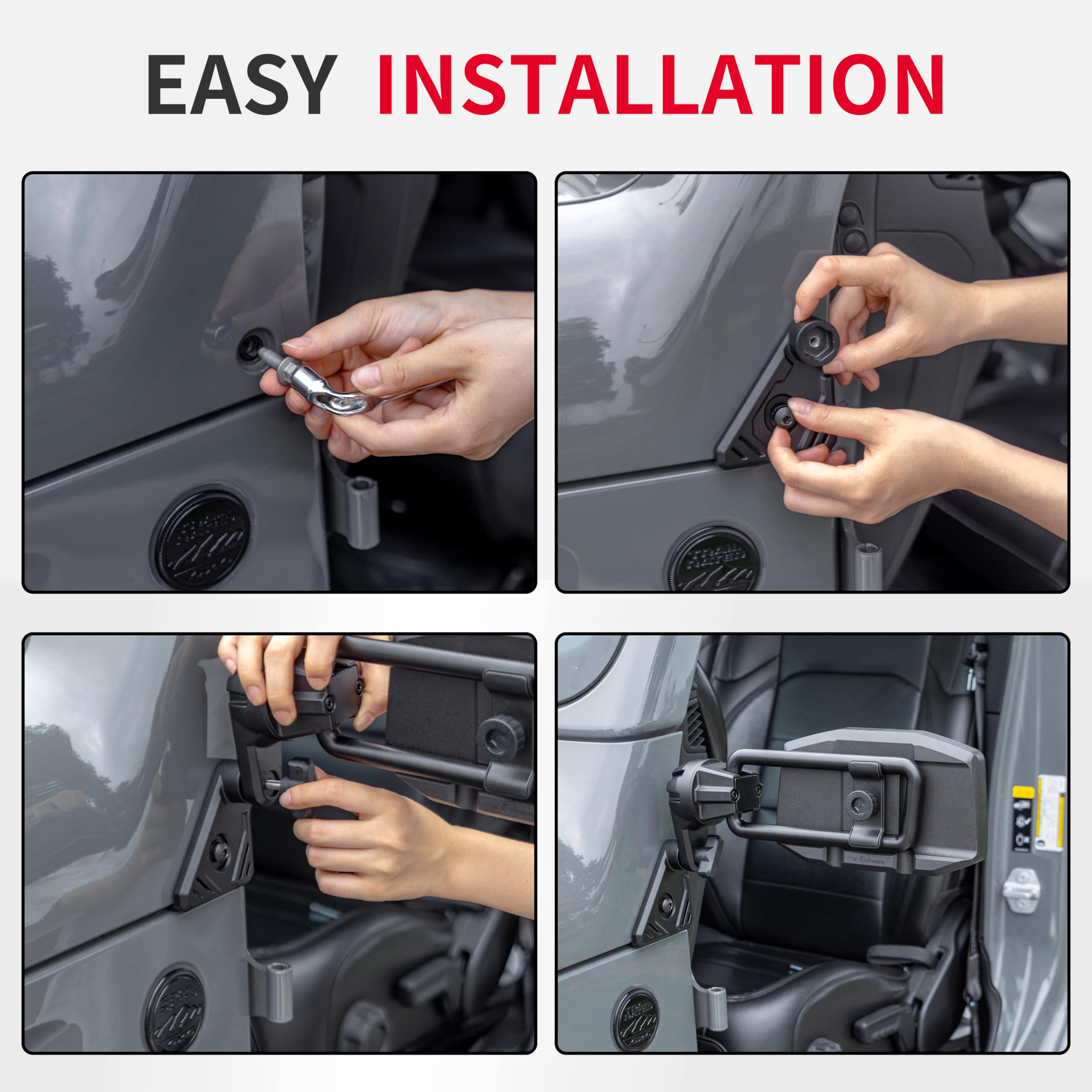GEVINFA OEM-fitment mounting plates guarantee precise alignment and secure installation.