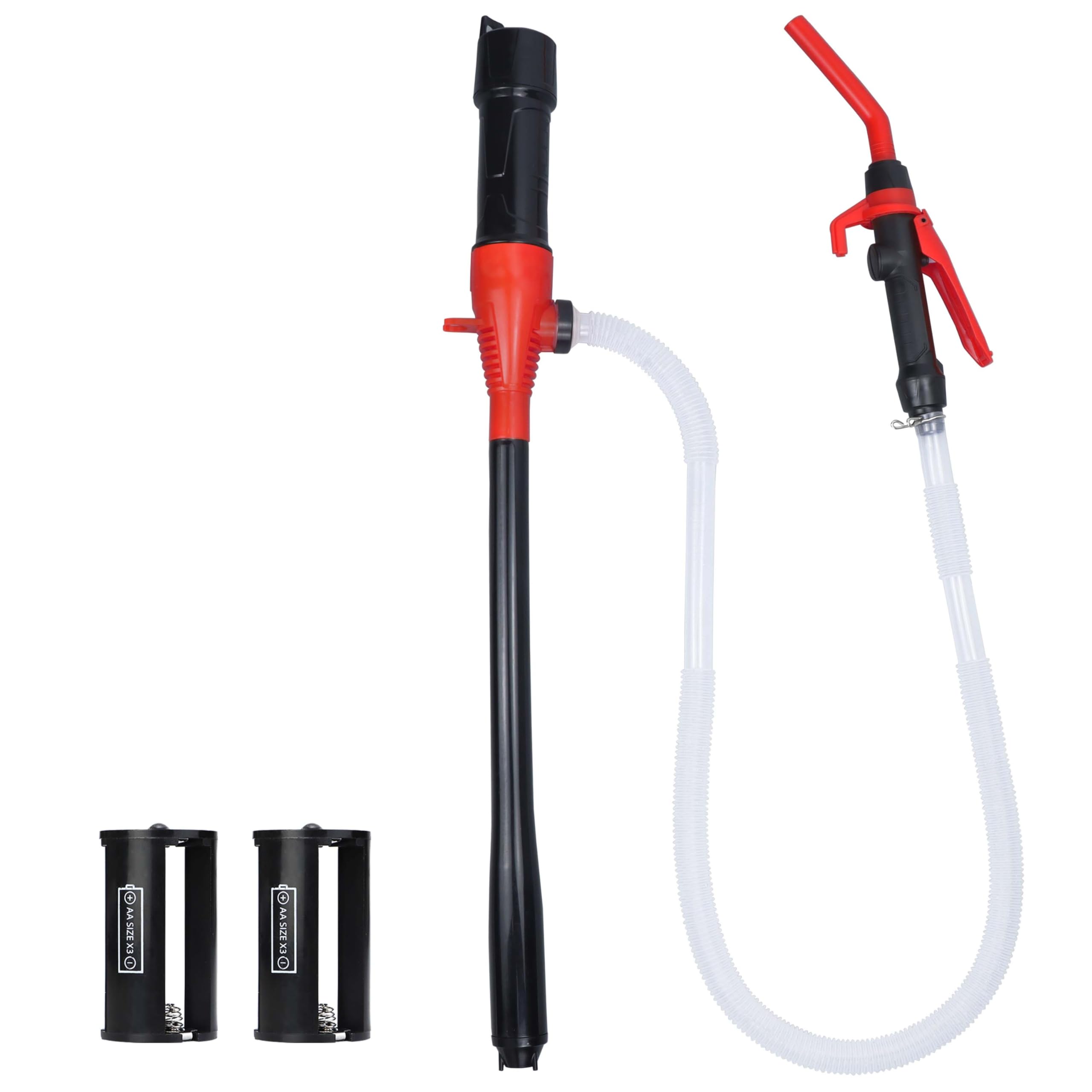GEXIHODIE portable electric siphon pump for on-the-go fuel transfers.
