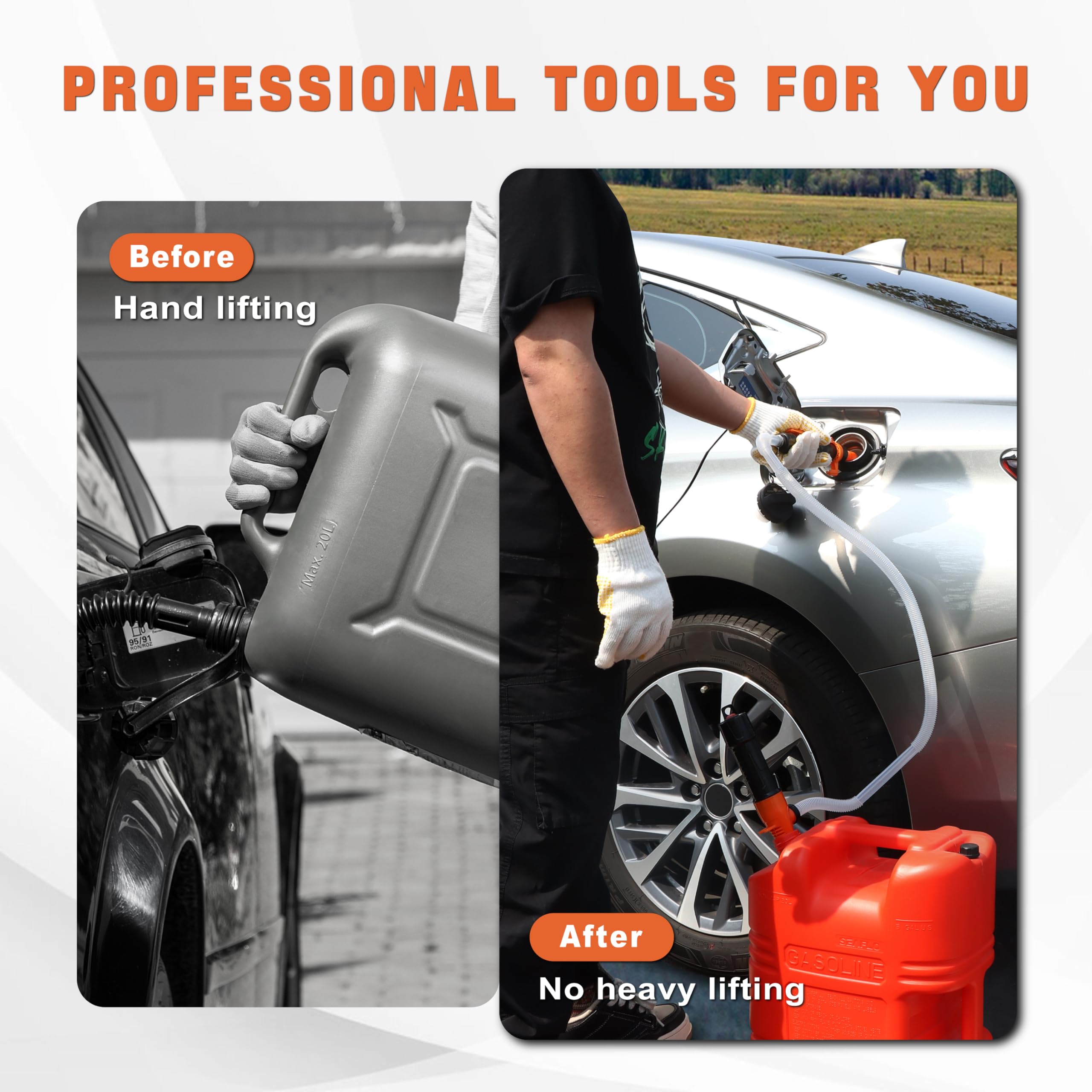 GEXIHODIE garage fueling convenience for quick, mess-free transfers