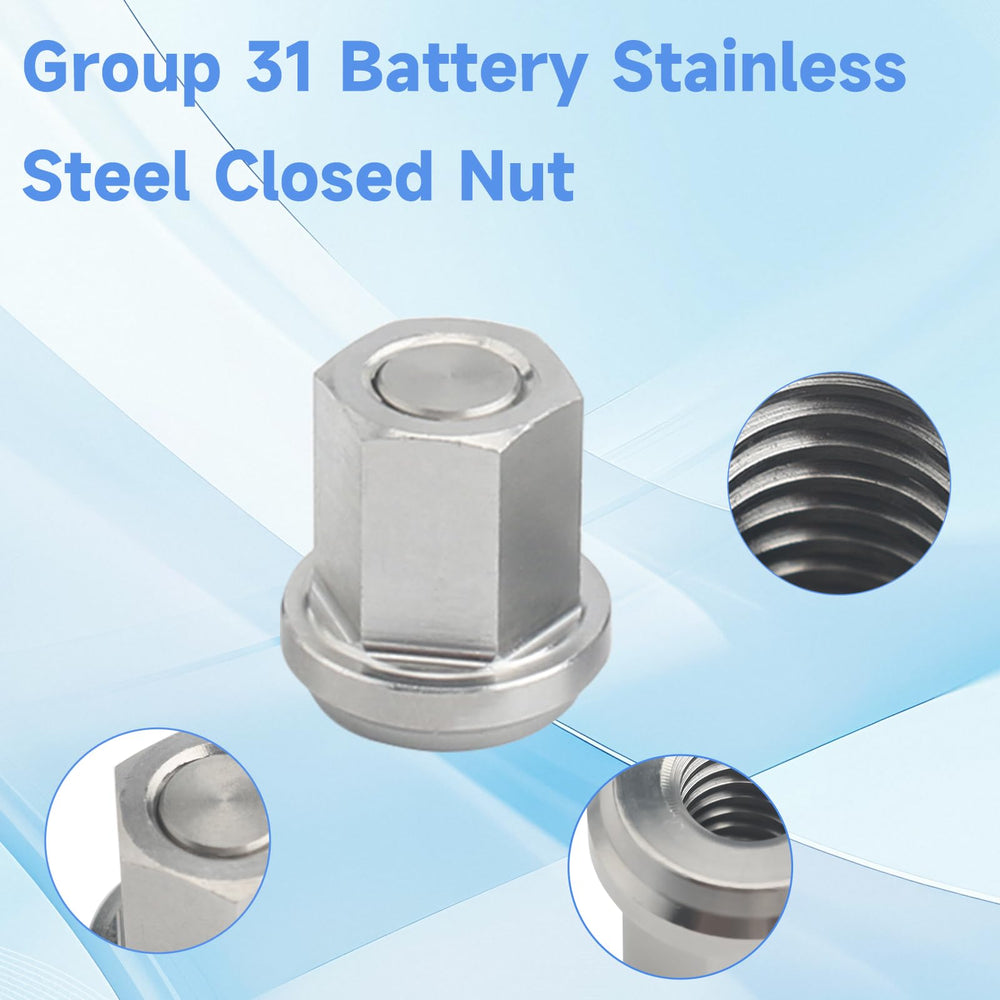 GGTE nut sealing concept showing complete closure and seal.