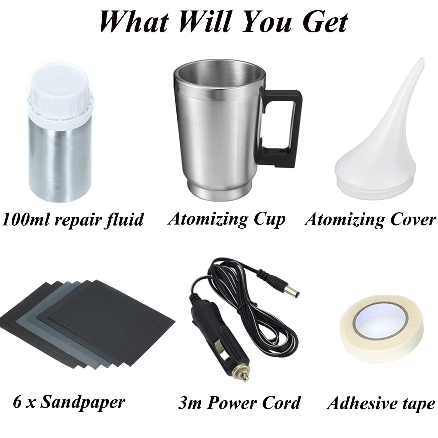 Ghguole headlight vapor renovation kit enables fast, even restoration with UV protection.