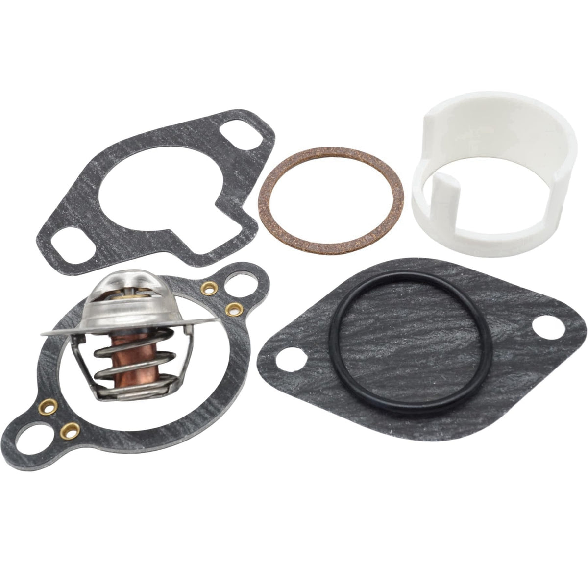 GHmarine Mercruiser thermostat kit package showing complete repair components