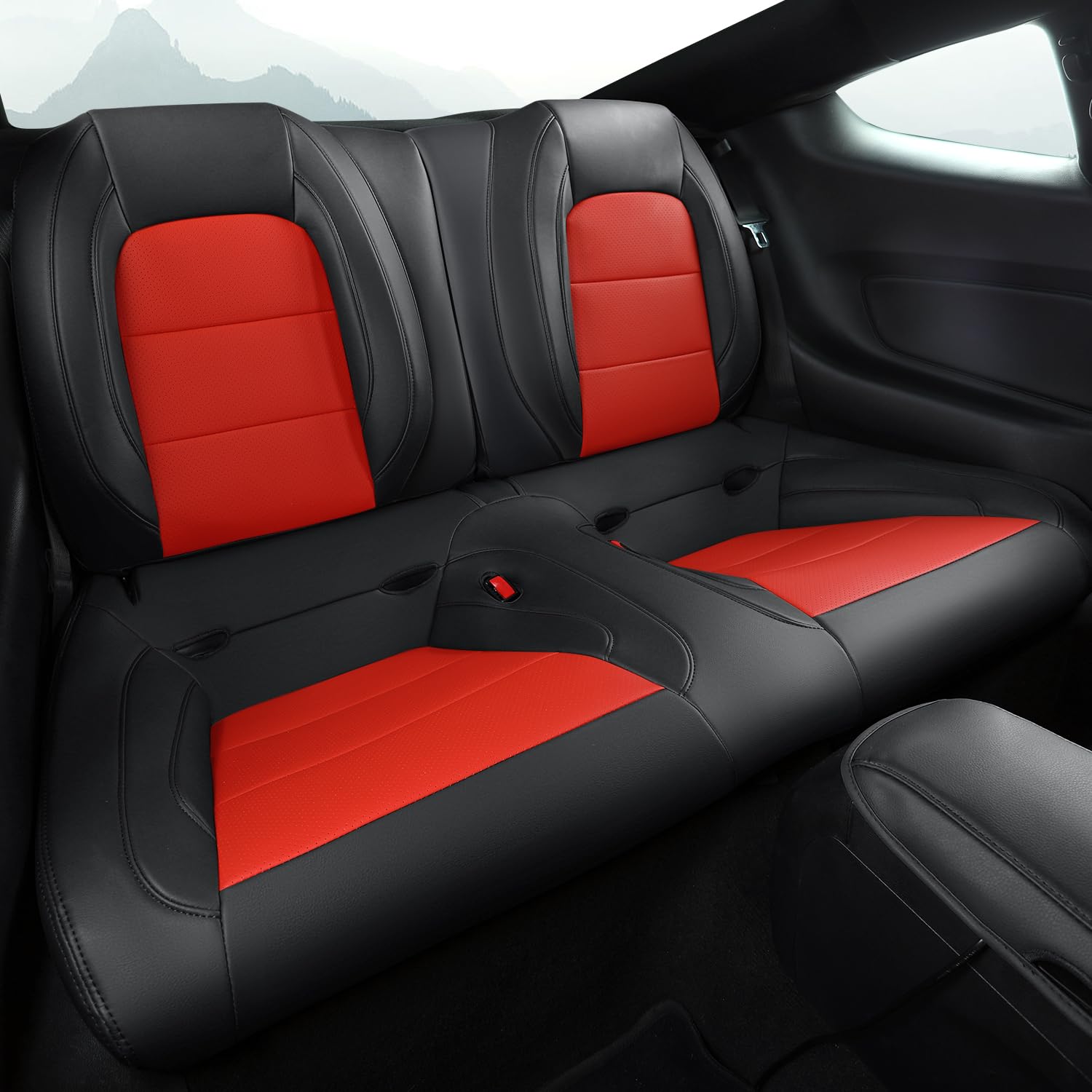 GIANT PANDA custom-fit design mirrors original seats for precise coverage and interior upgrade.