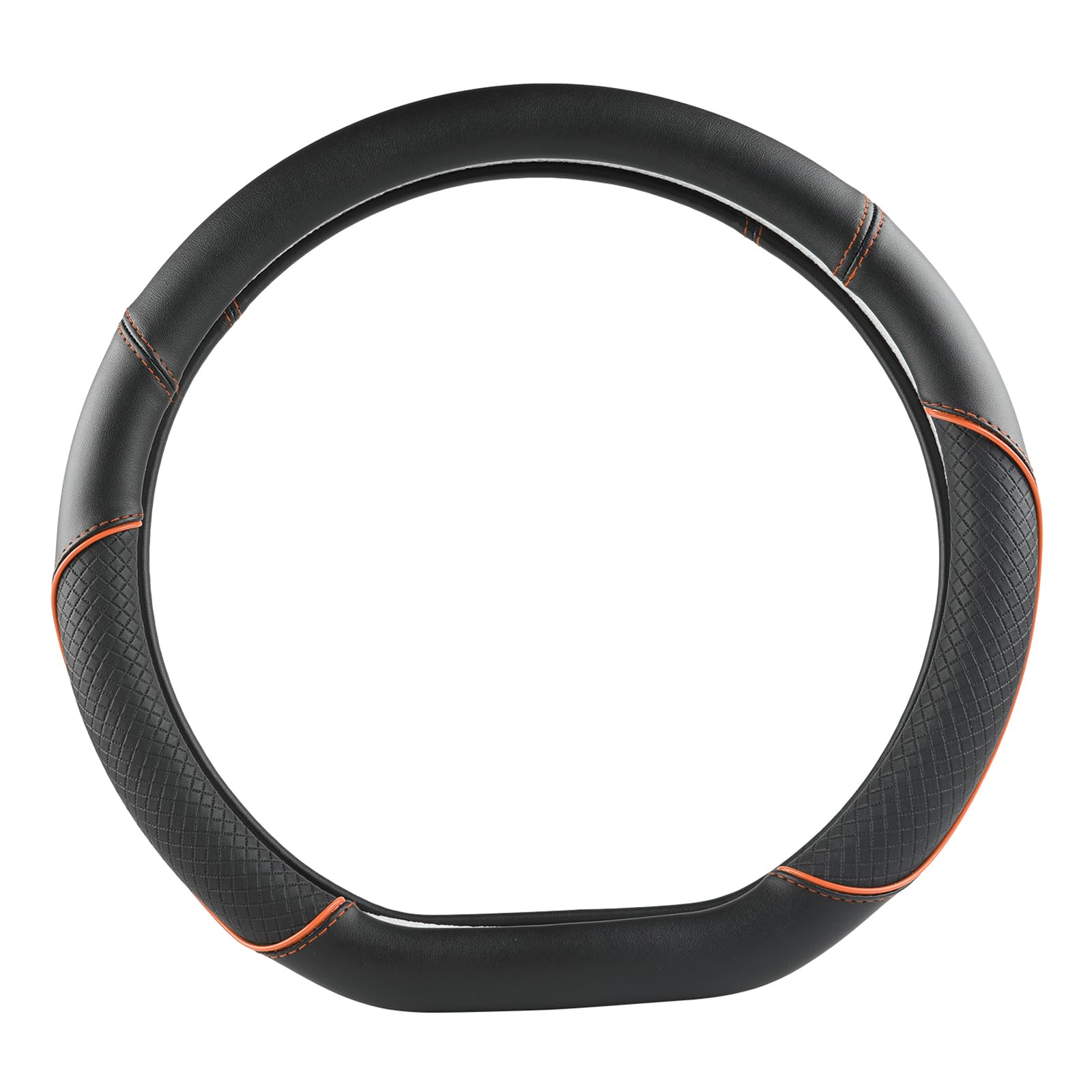 GIANT PANDA D Shape wheel cover inner-ring anti-slip improves steering control.