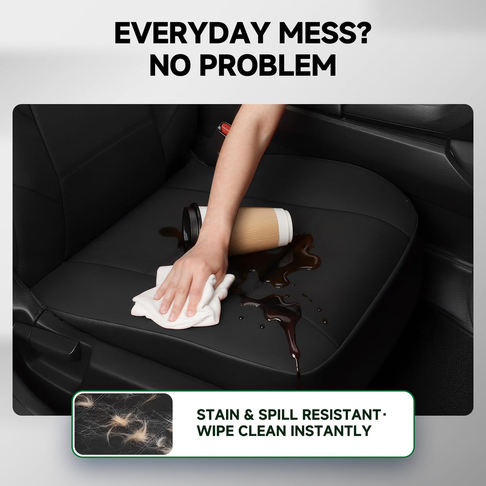 GIANT PANDA front seat cover installation guide for Silverado