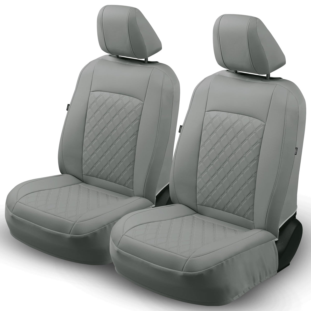 GIANT PANDA front seat cover for Ford F-150 in grey offers a snug fit.