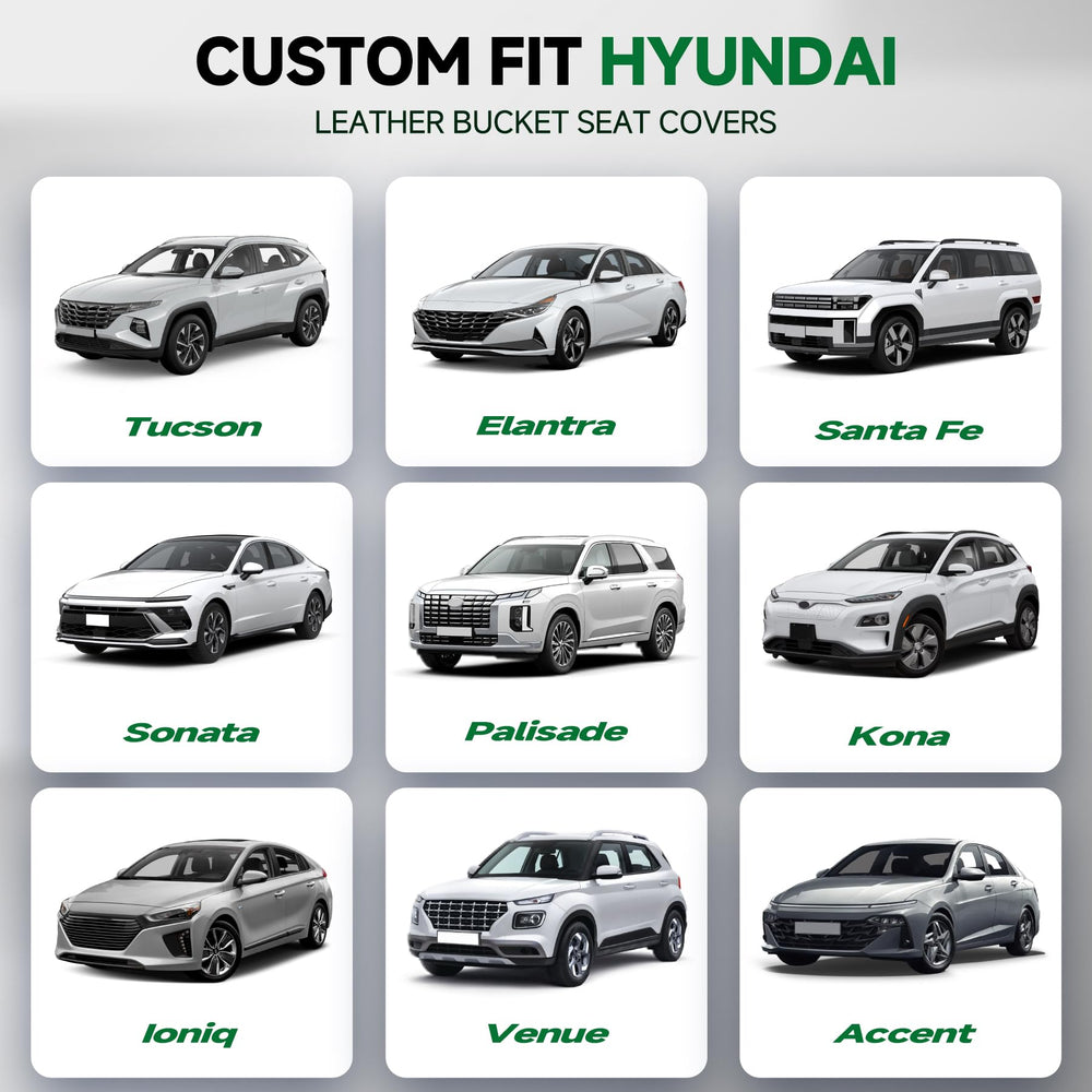 GIANT PANDA front seat cover for Hyundai Elantra keeps interior looking new and stylish.