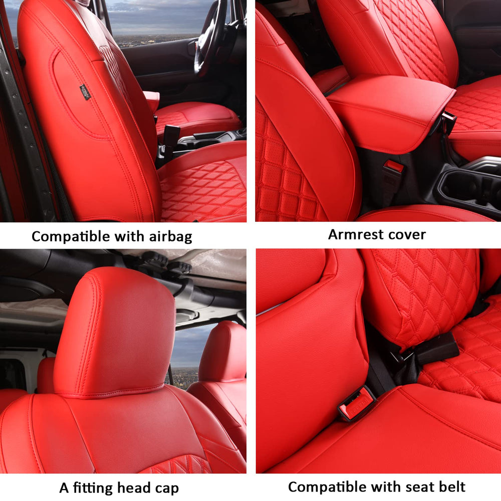 GIANT PANDA soft faux leather feels comfortable on long drives.