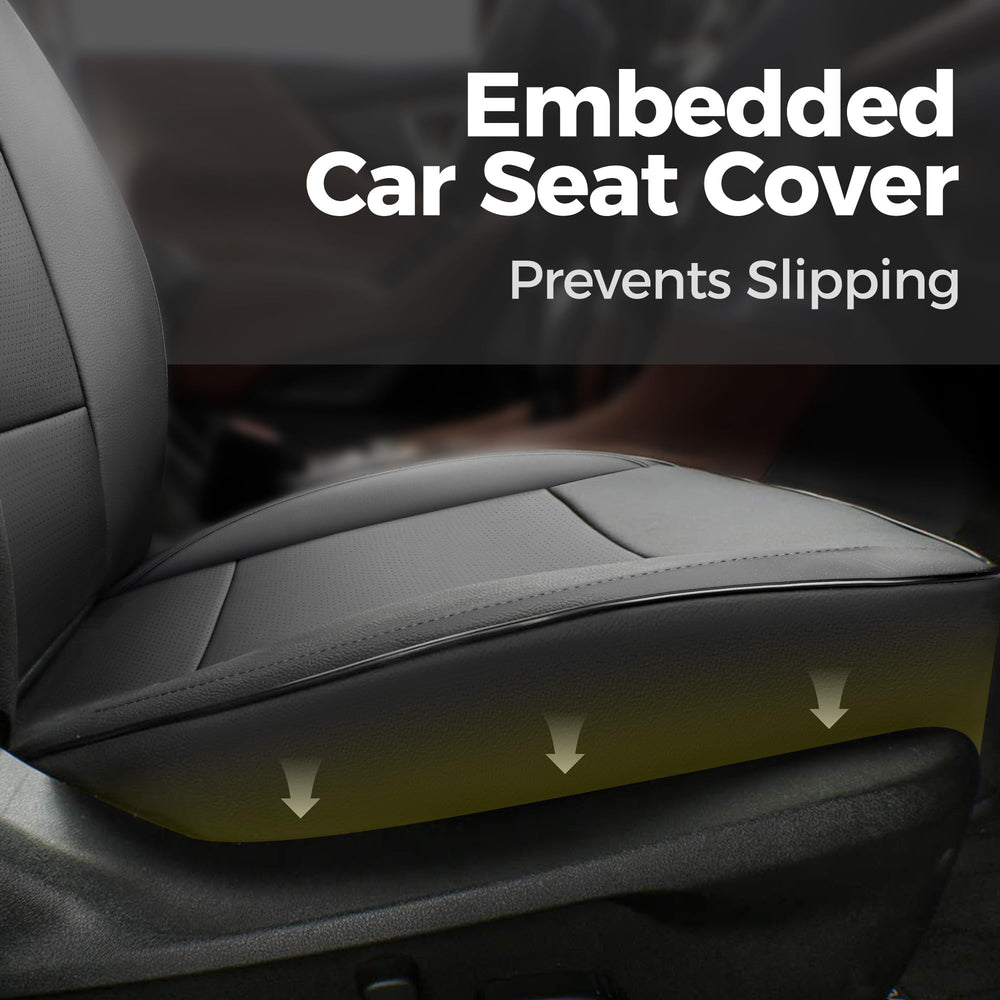 GIANT PANDA protective seat covers shield seats from wear, spills, and pet hair
