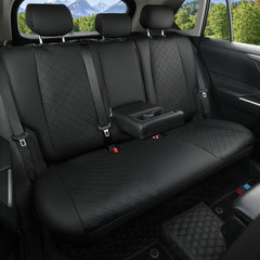 GIANT PANDA Rav4 rear seat cover diamond design guards interior