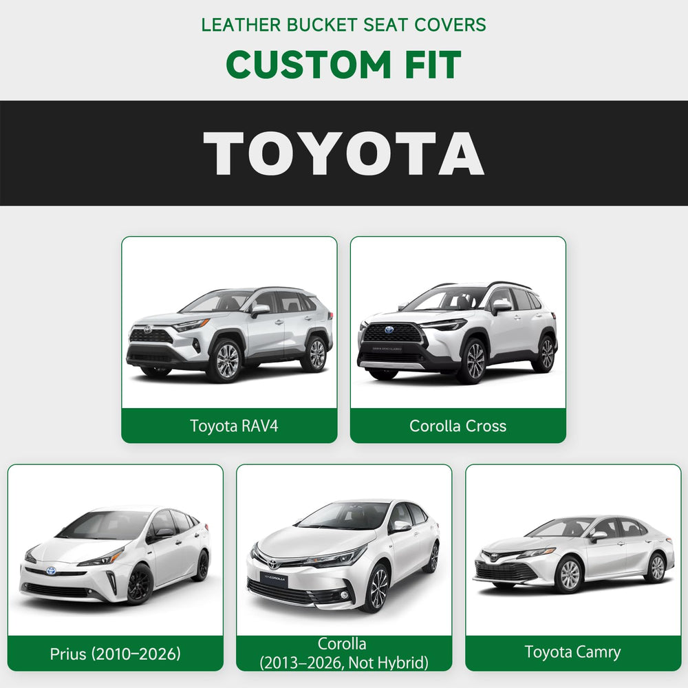 GIANT PANDA front-seat installation featuring classic faux leather finish