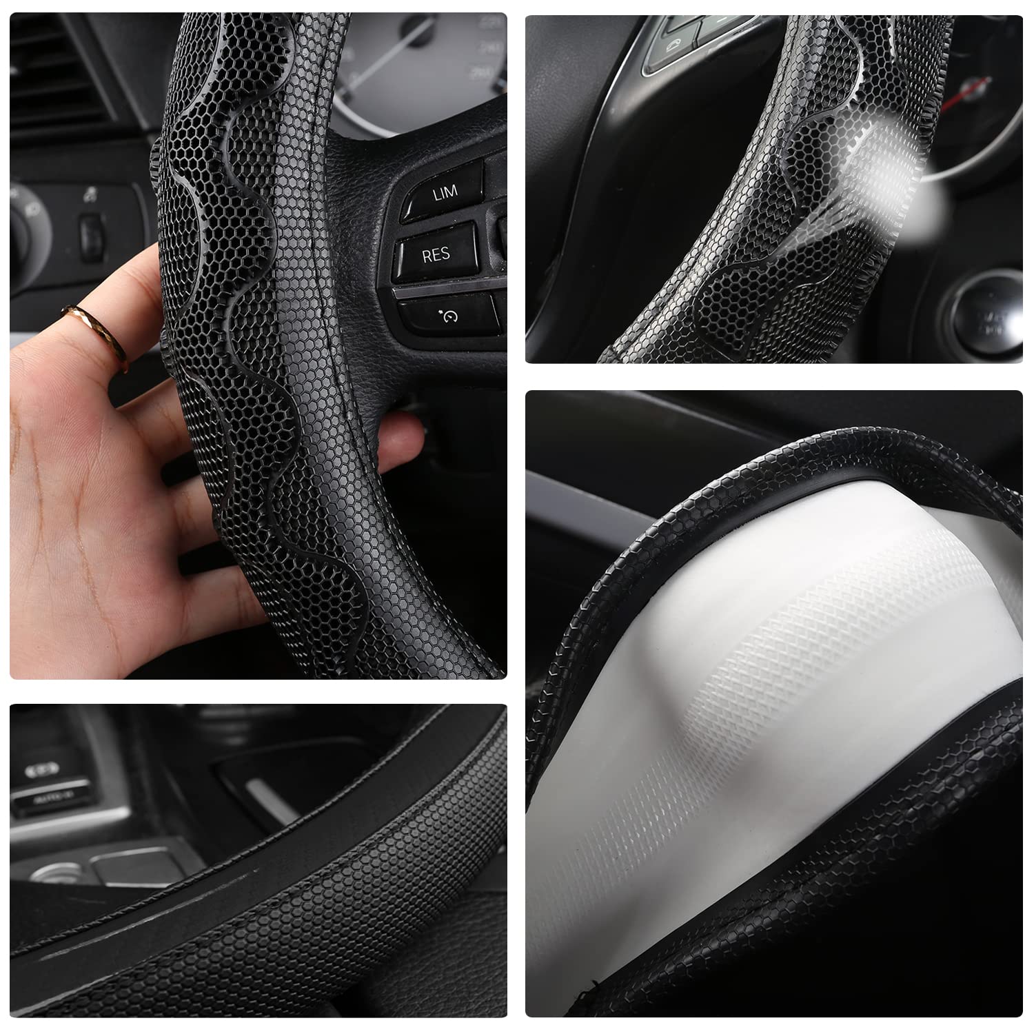 GIANT PANDA anti-slip inner-ring design boosts steering control and safety