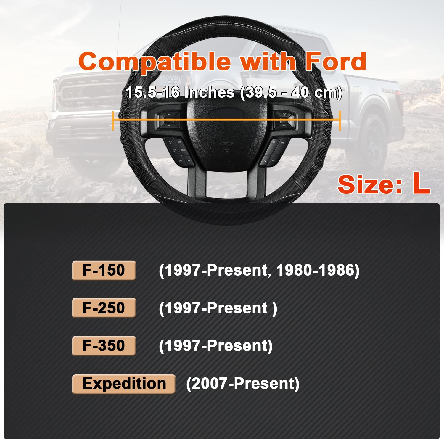 GIANT PANDA anti-slip inner ring design enhances steering control