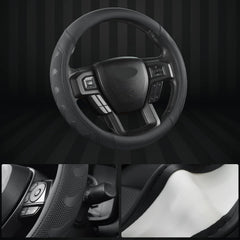 GIANT PANDA steering wheel cover for Expedition enhances control and interior look.