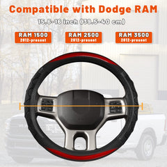 Honeycomb texture and breathable PVC improve comfort during long drives.