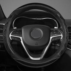 GIANT PANDA steering wheel cover for Grand Cherokee enhances interior look and protection