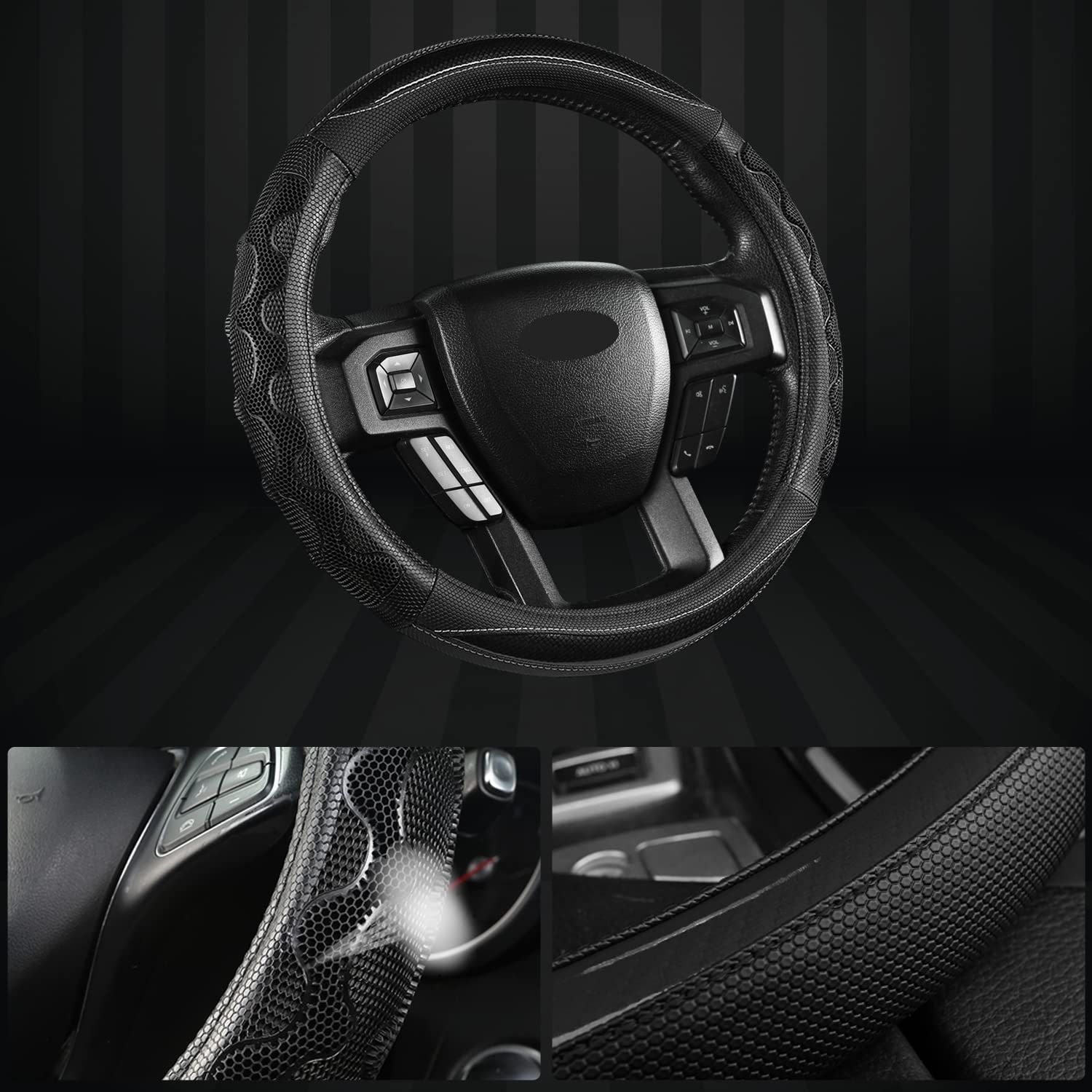 GIANT PANDA PVC leather construction delivers durable wear resistance