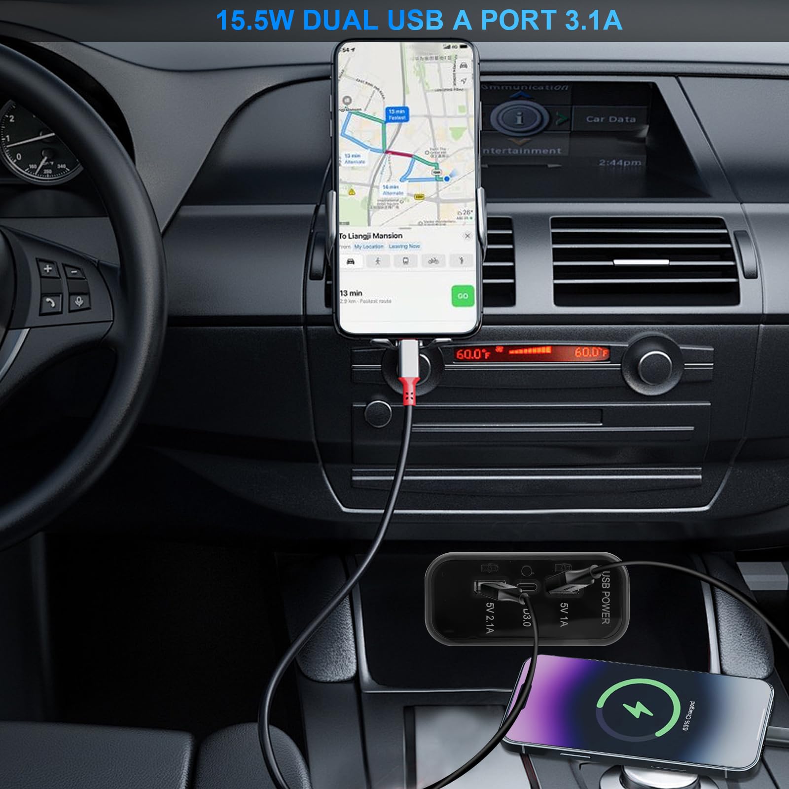 Gibbab 12-24V input supports RVs, boats, and motorcycles.
