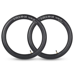 GICOOL 2.25/2.50-16 inner tube pack ready for dirt bike replacements.
