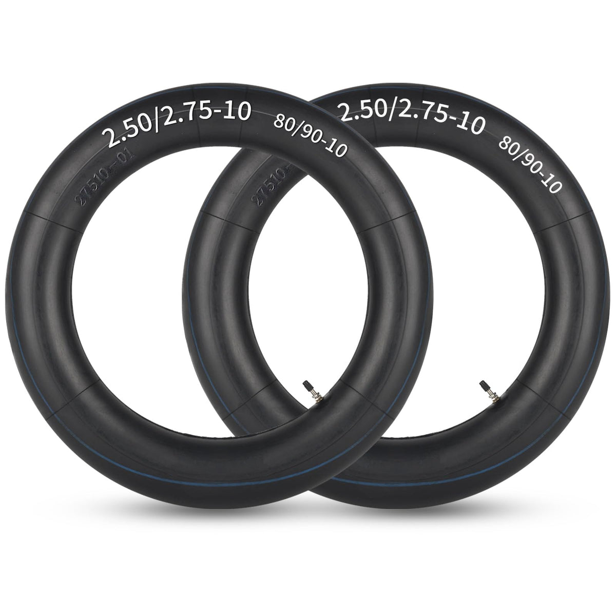 GICOOL 2.50/2.75-10 inner tube with TR4 valve for reliable inflation