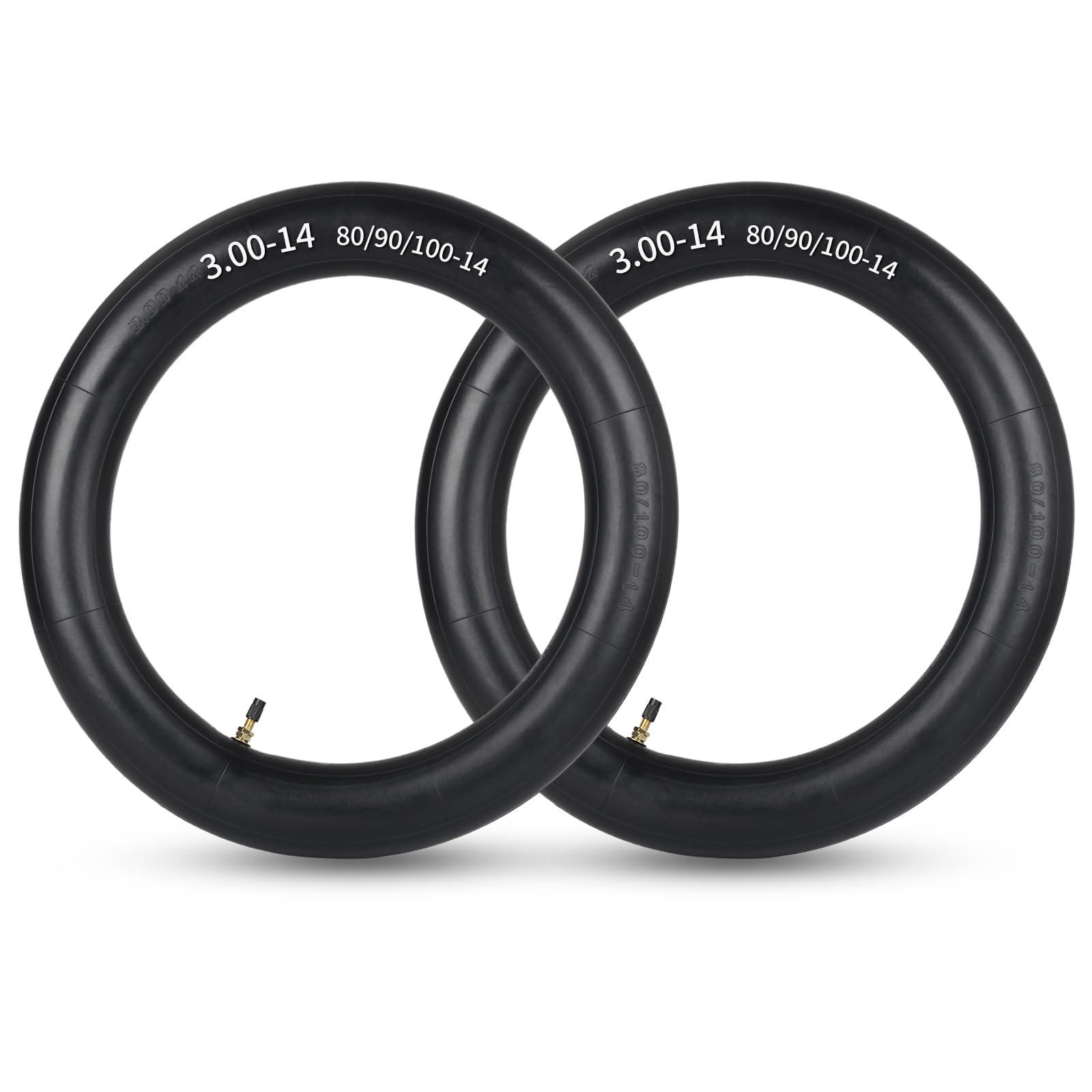 GICOOL 3.00-14 inner tube pack ready for dirt bike tires