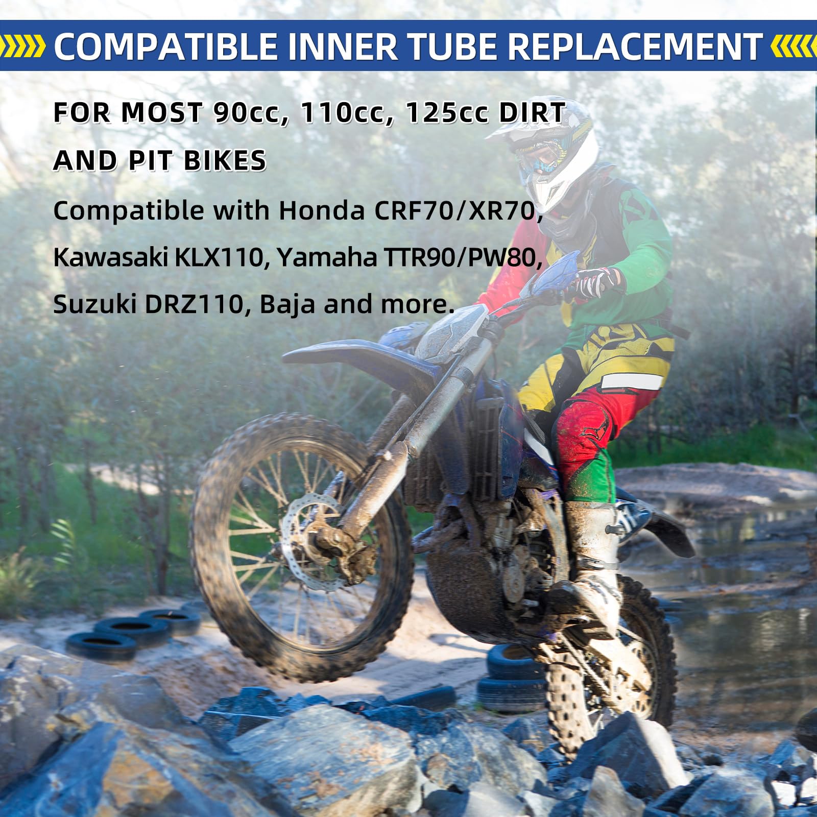 GICOOL reinforced thickness protects against rocks and sharp objects.