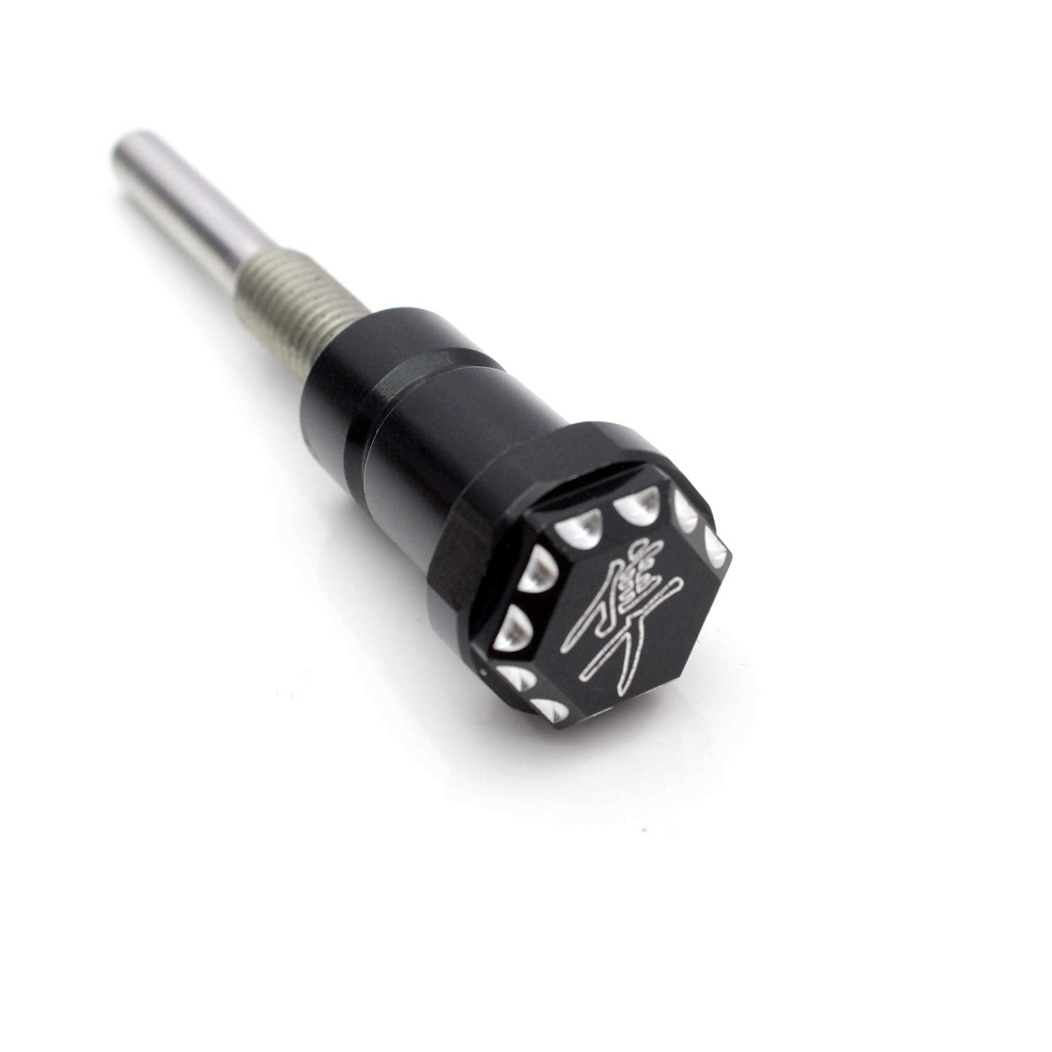 GIDIBII black seat thumb screws for Hayabusa with a clean look
