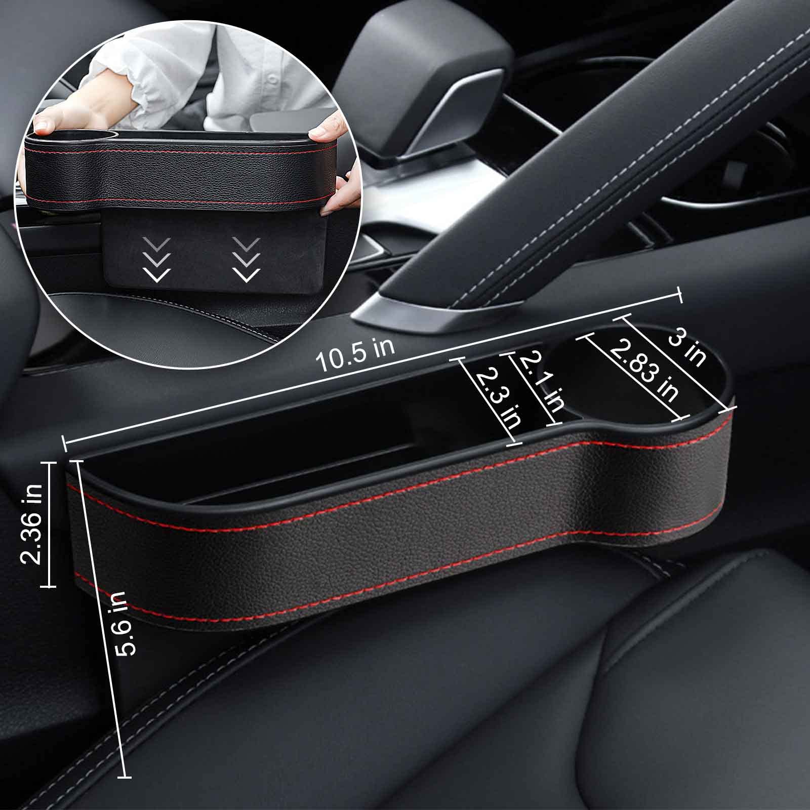 Gihunk slim-profile car storage enhances interior organization.