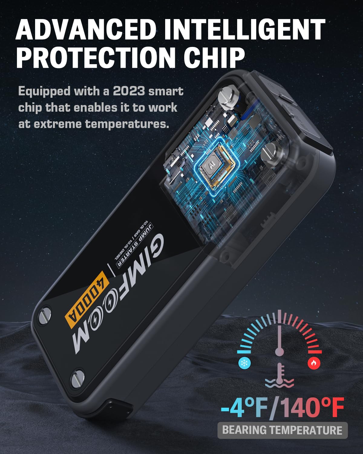 GIMFOOM S4000 included accessories keep you prepared.