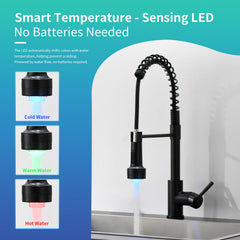 GIMILI faucet body made of 304 stainless steel resists rust