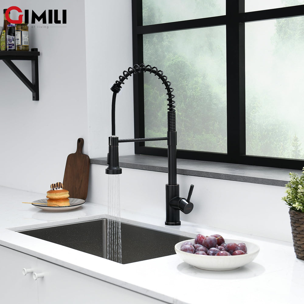 Deck-plate-compatible design on the GIMILI bronze faucet for extra sink holes