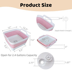 GIMWA 2-4 gallon portable sink for RV and campsite kitchens