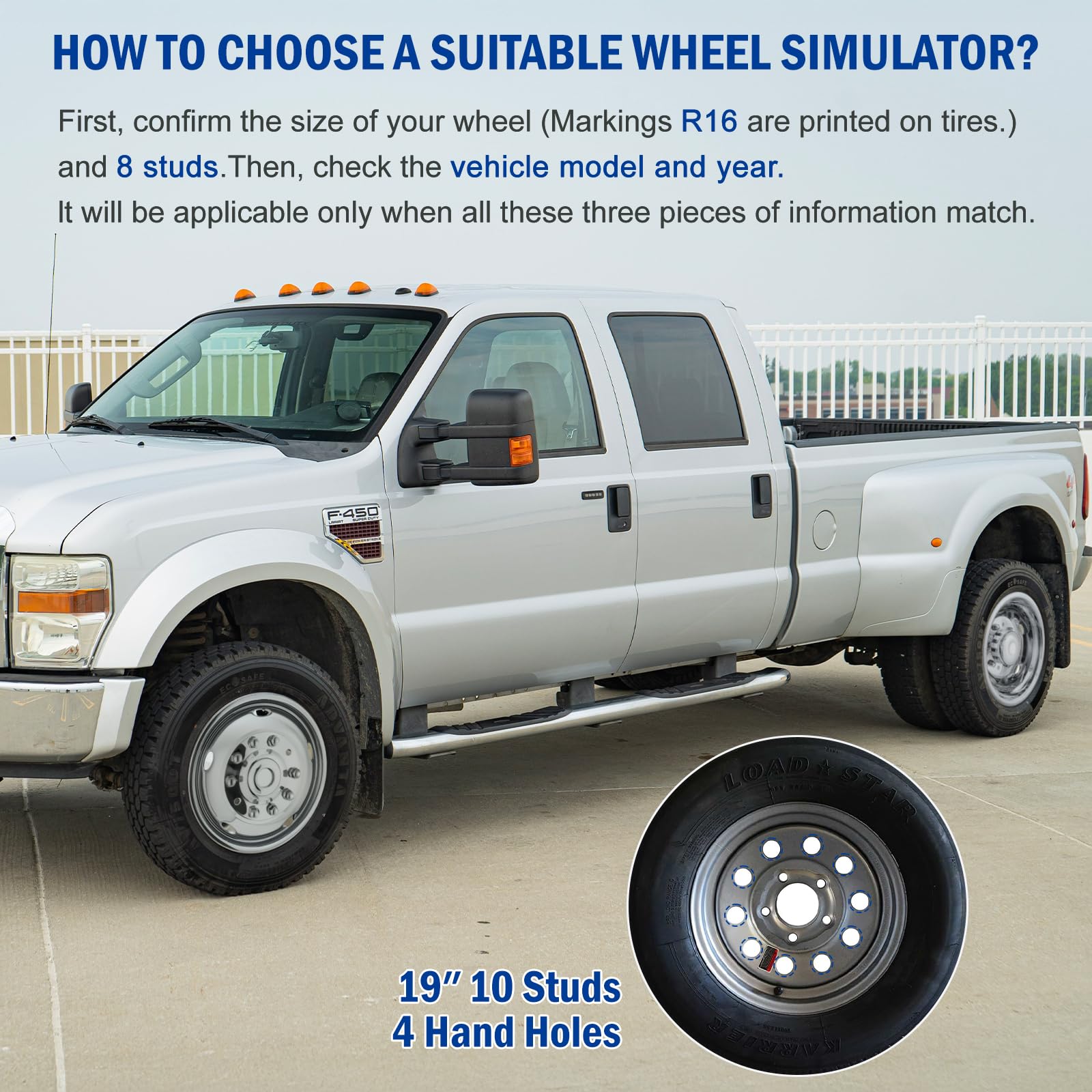 GINDAOLULU polished lug nuts kit ensures secure mounting and sleek look.