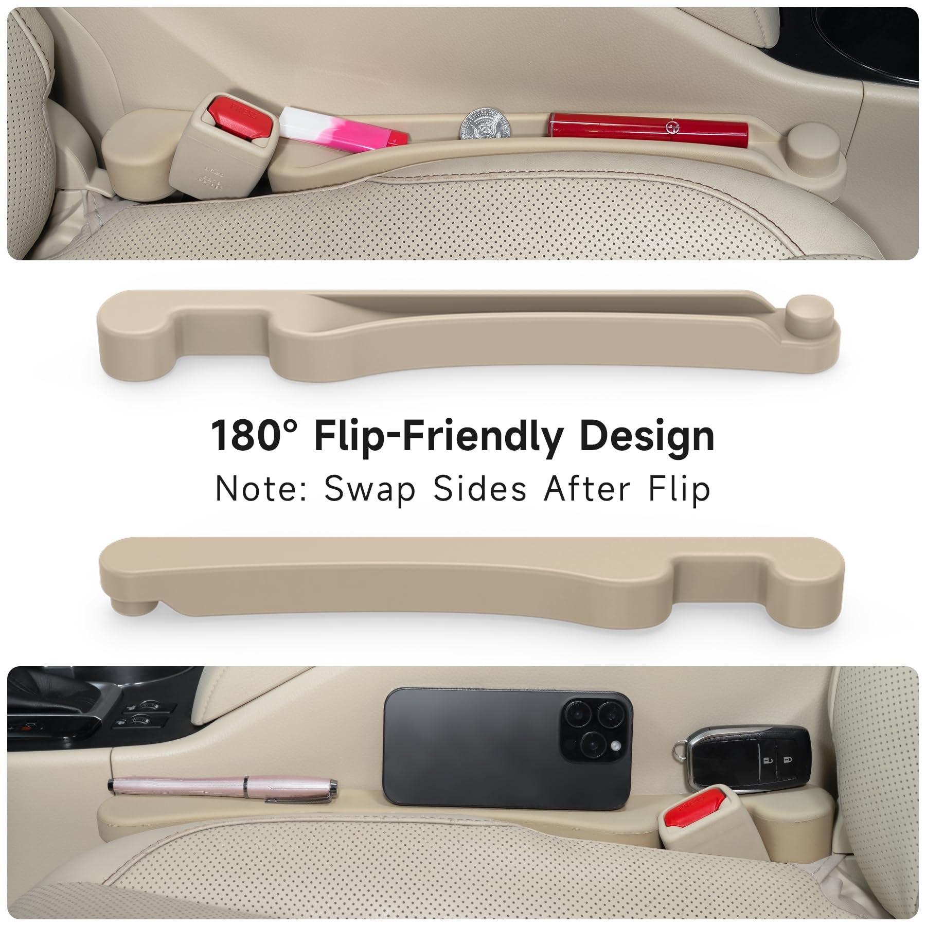 Givifive narrow version gap 0.5 inch for tight spaces.