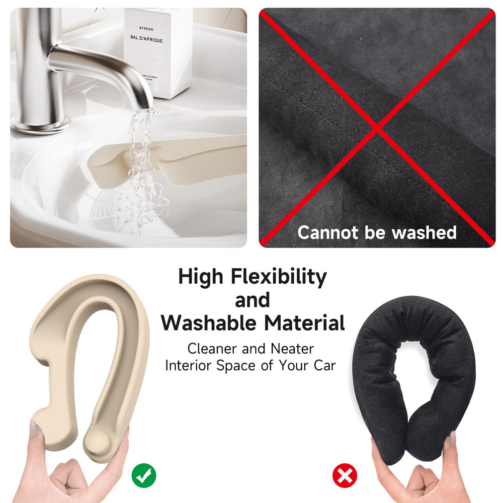 Givifive soft foam material is washable and durable.
