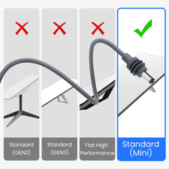GKP9 Starlink Mini Cable 3-in-1 for versatile vehicle charging