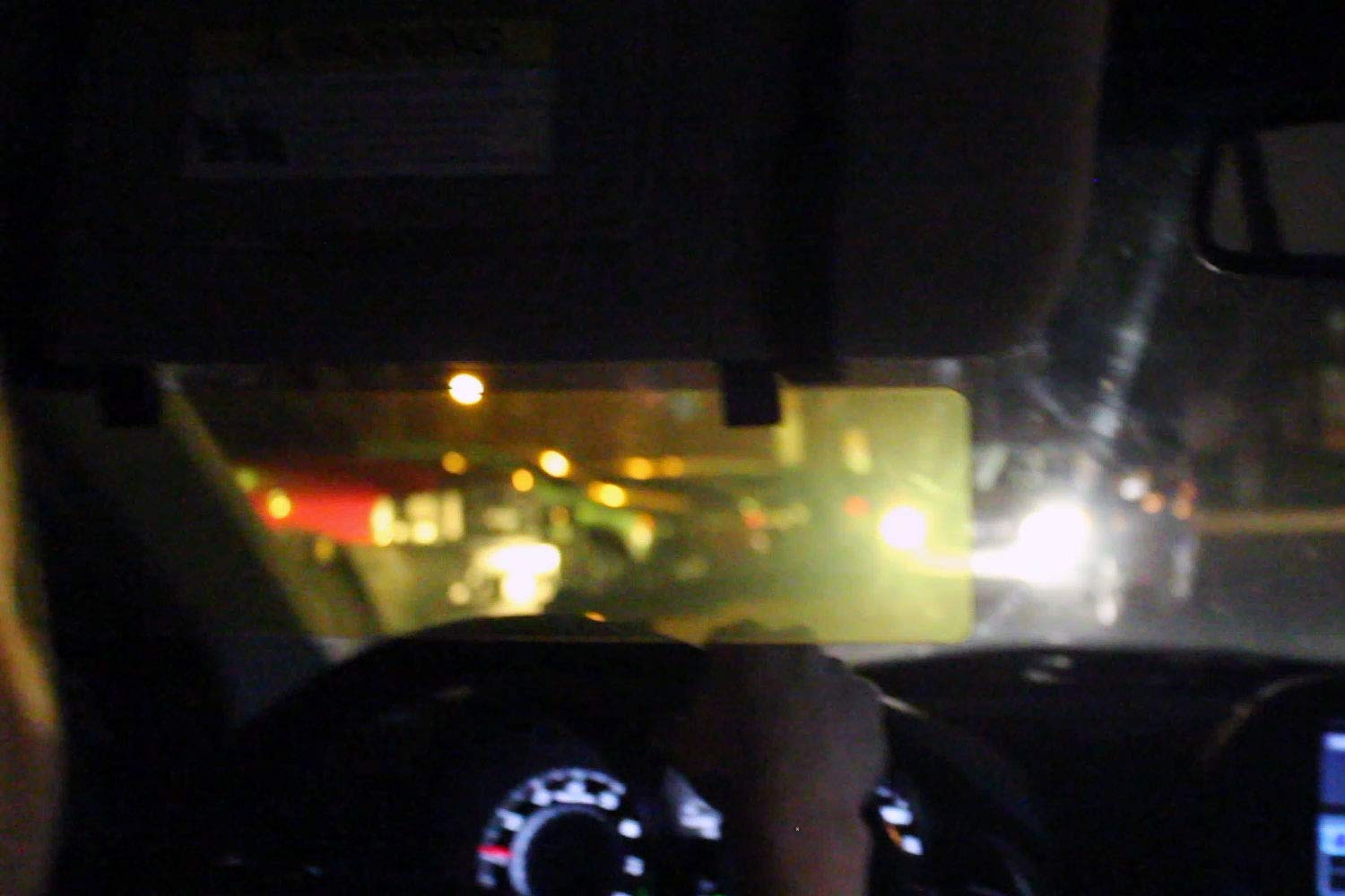 Glare Guard G night driving shield designed for confident highway night trips.