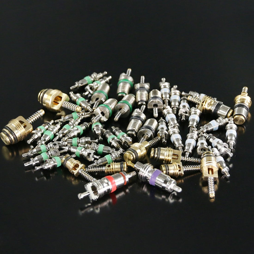 Glarks R12/R134a compatible valve cores for refrigerant service