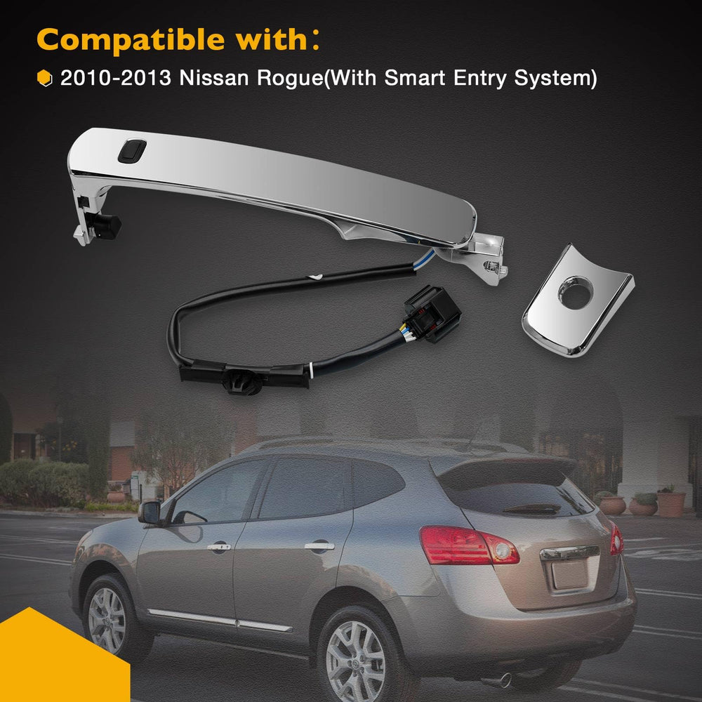 Gledewen anti-corrosion chrome finish door handle for harsh weather.